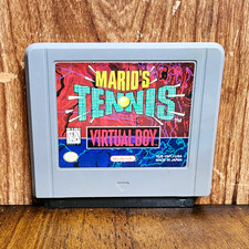 Nintendo Mario's Tennis - Virtual Boy Cartridge NTSC-U/C- Clean/Tested