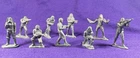 Star Wars 1982 Stormtrooper Micro Collection Lot Unpainted Die-Cast Metal Kenner