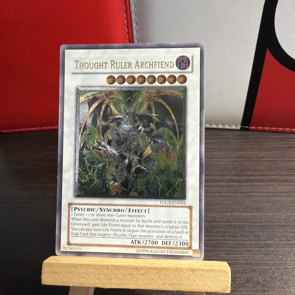Yugioh! LP Thought Ruler Archfiend - TDGS-EN044 - Ultimate Rare + BONUS HOLO - Image 3 of 4