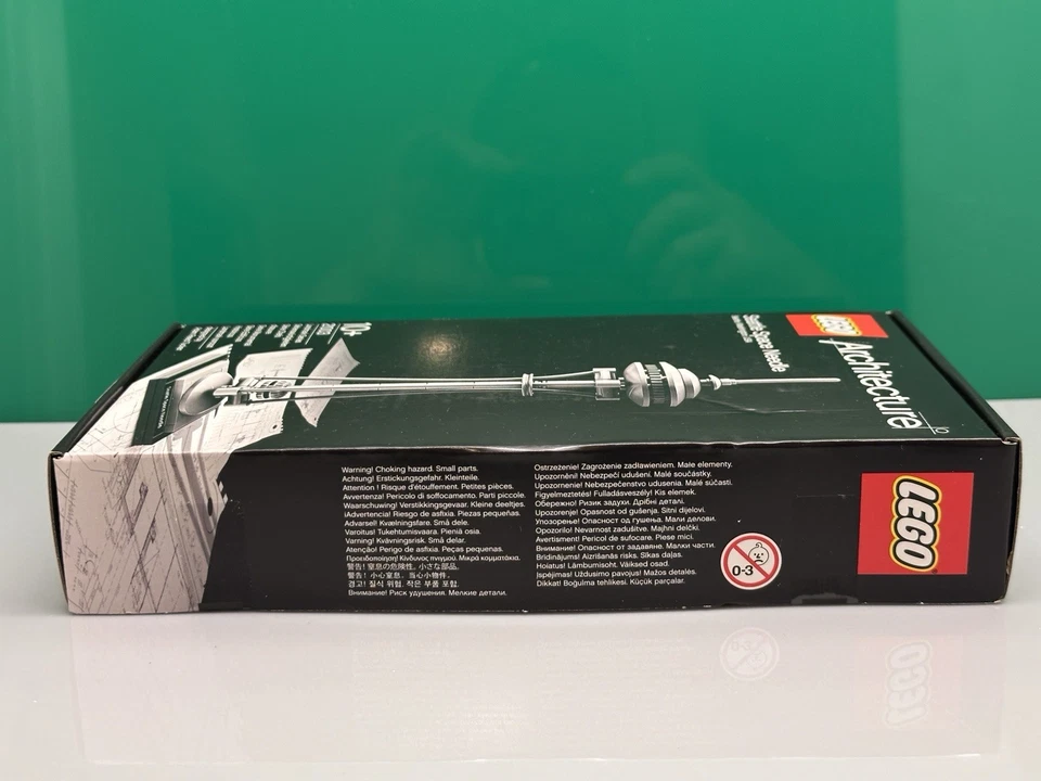 LEGO Architecture Seattle Space Needle Set 21003 From 2009 With 57 Pieces NEW - Image 3 of 4