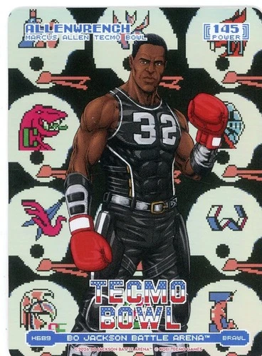 2026 Bo Jackson Battle Arena Tecmo Bowl Allenwrench Helmet SP Brawl 145