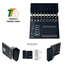TPM 2.0 Module with 18-Pin LPC for ASROCK Motherboards - Secure Win11 Upgrade