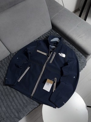 NWT The North Face RMST Denali Jacket Mens S WindWall Summit Navy Full Zip Y2K