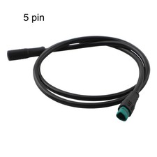 Dust and Water Resistant 5 Pin Electric Bike Display Extension Cable for Bafang