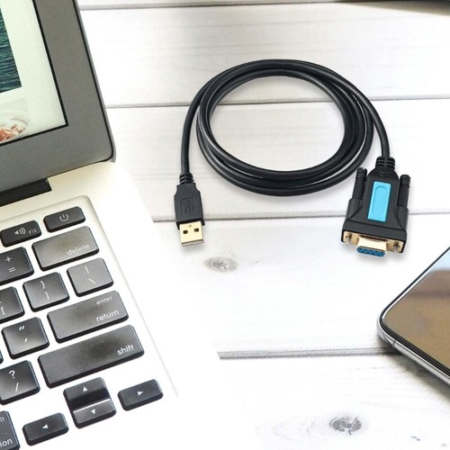 USB to RS232 Adapter with PL2303 Chipset USB 2.0 Male to RS232 Serial Adapter - Bild 4 von 8