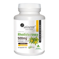 Aliness Rhodiola Rosea 500Mg 60 Kaps. - Stressabbau, Energie, Adaptogen