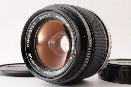 【NEAR MINT+】OLYMPUS OM SYSTEM ZUIKO AUTO W 28mm F/2 MF Wide Angle Lens JAPAN - Picture 1 of 12
