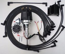 Small Cap Ford Y Block 272 292 312 Black Hei Distributor Coil Plug Wires Usa Small Cap Ford Y Block 272 292 312 Black Hei Distributor Coil Plug Wires Usa