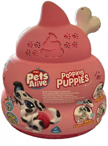 Pets Alive Pooping Puppies Interactive Plush by ZURU - Picture 5 of 11