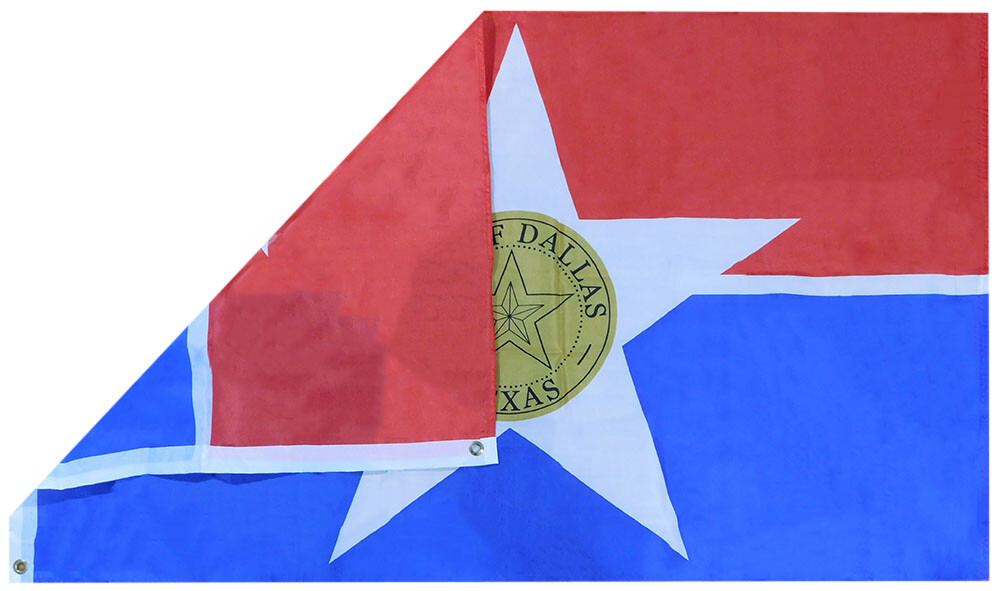 PringCor Texas State Flag 3x5 Feet - Polyester, Double Sided, 2 Grommets, For Indoor/Outdoor Use - View #11