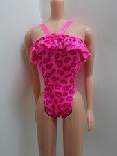 1998 Florida Vacation Barbie pink swimsuit