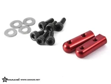Gmade - Aluminum Servo Mount Red (2)