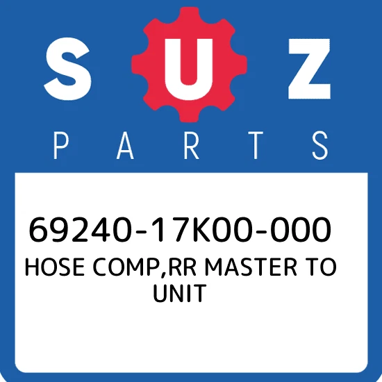 HOSE ASSY, RR MASTER TO UNIT
