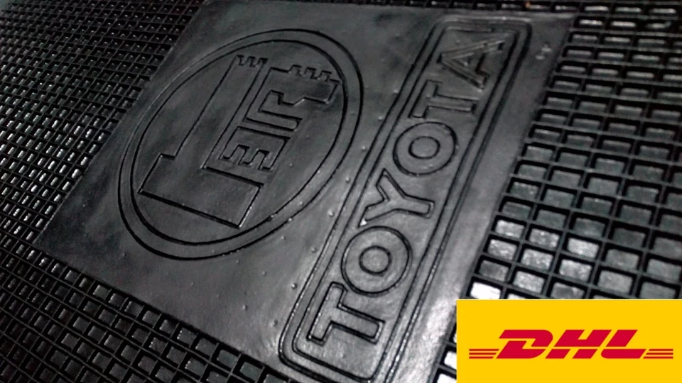 Alfombrilla interior goma se adapta a TOYOTA LAND CRUISER FJ40 BJ40 Foto 2 de 4