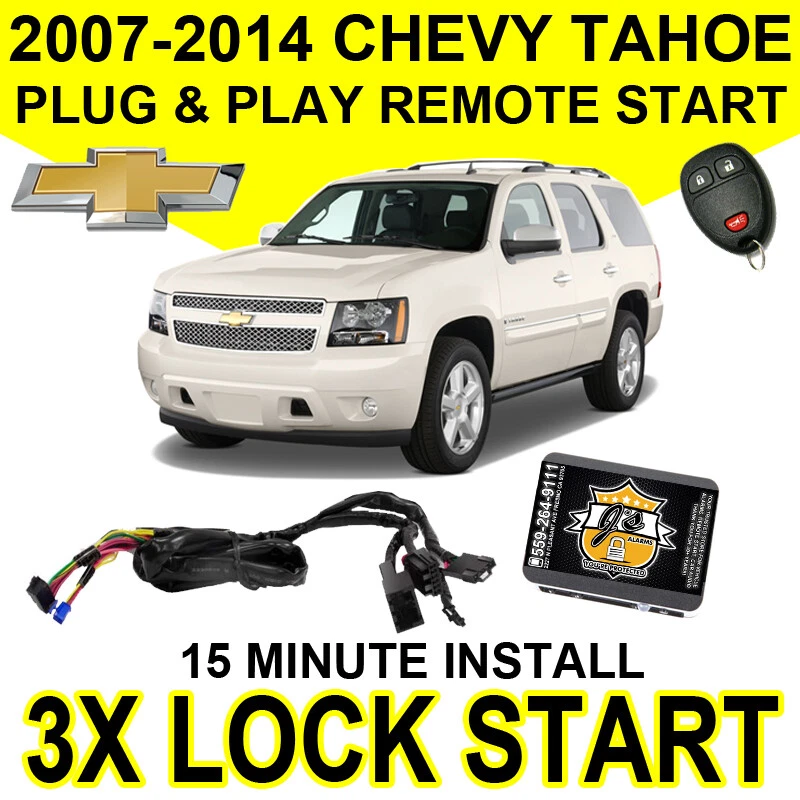 Tahoe cheap remote start