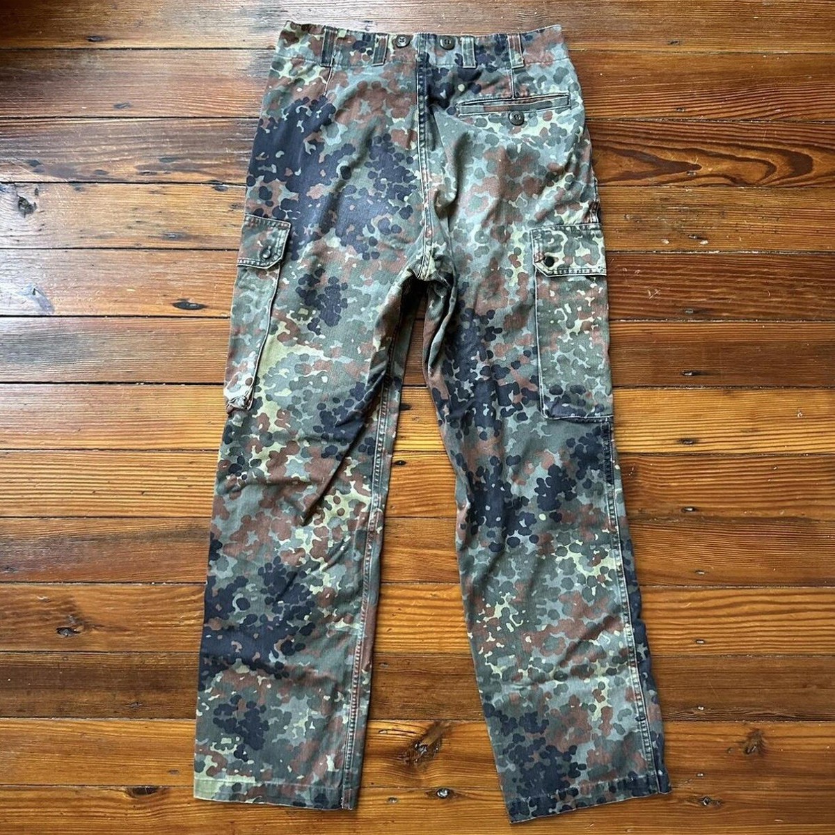 m*o様 Supreme Cargo Pant Flecktarn Camo 3 Vintage 1997 Ge Spekon foliage camouflage cargo pants 28x29 | eBay