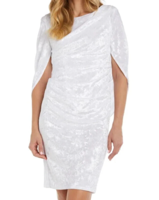 white velvet cocktail dress Long Sleeves Sleek Dress/ Velvet Dress with Open Back/Velvet White Dress/Handmade White Dress/Dress with Open Back/White Maxi Dress/F2240