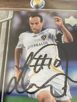 Landon Donovan Signed Upper Deck Card Psa Dna Coa Autographed LA