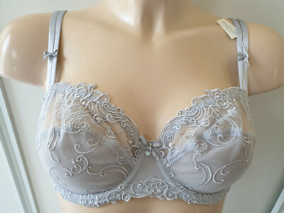 Soutien-gorge Lise Charmel Modèle Éprise - Taille 85E - Couleur Gris - Occasion Très Bon état