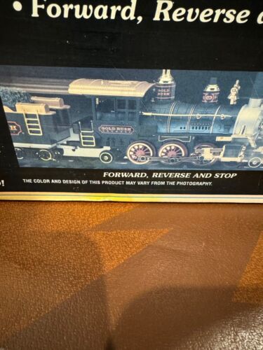 BRIGHT G SCALE GOLD RUSH EXPRESS #186 MODEL TRAIN SET IN BOX - Pre owned Nontest - Picture 2 of 9