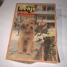 Vintage 1976 Benji 100 piece puzzle House of Games