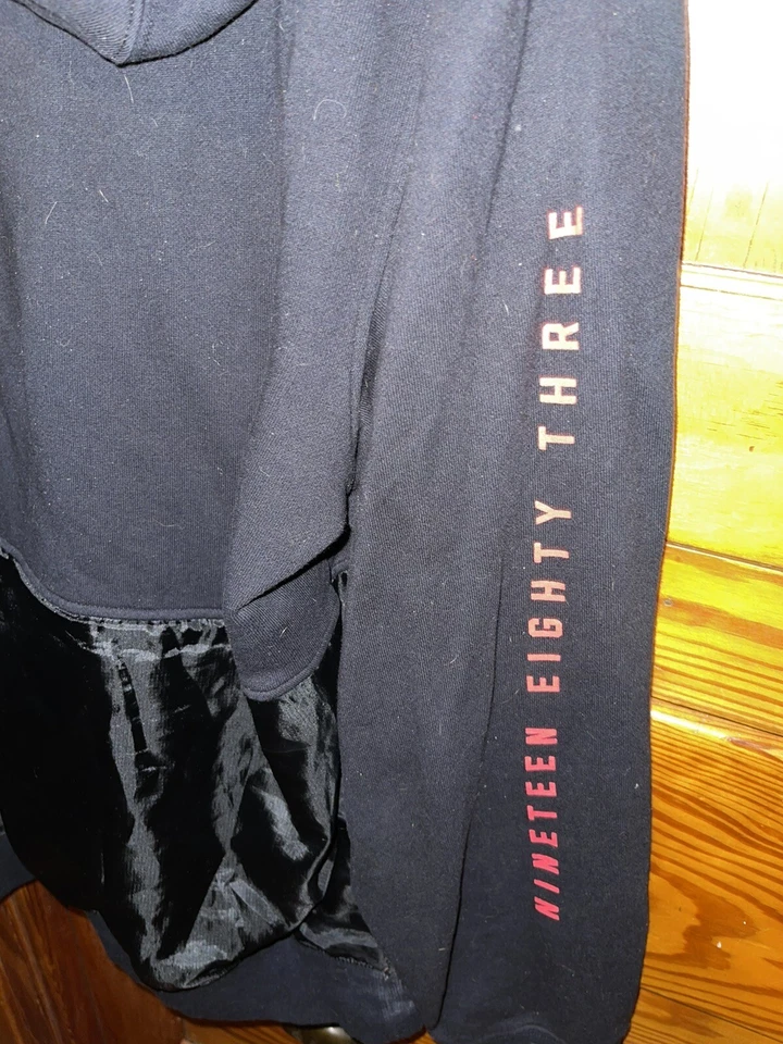 Sudadera con Capucha Cookies Para Hombre Pullover Grande Manga Larga Logo Negro Polar Foto 3 de 4