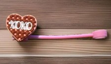 Valentine's Day Straw Cover Cap Heart Shape XOXO Red and Pink Cute Love Day ....