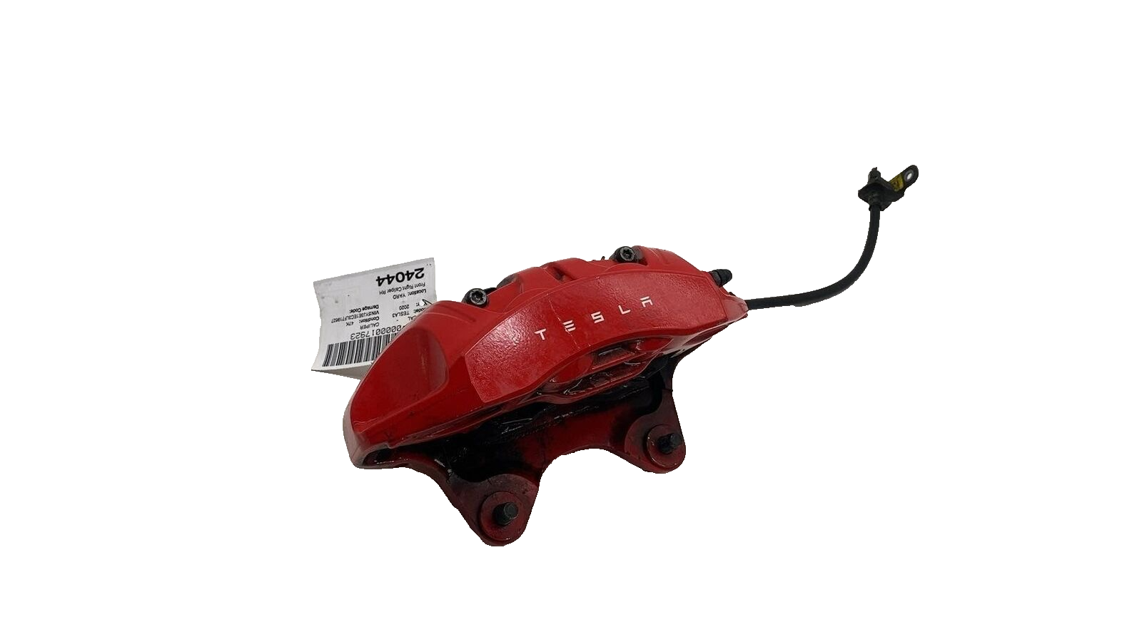 ⭕ 2017-2023 Tesla Model 3 Front Performance Brake Caliper Red Right 1044642-00-F