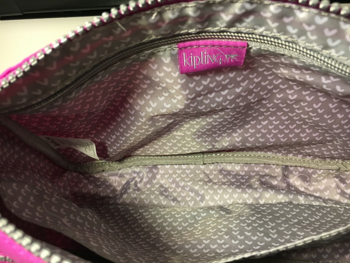 Kipling Bag Callie Shoulder Bag Purse With Monkey Keychain