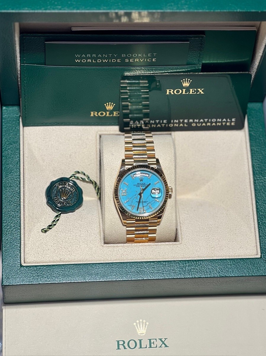 ROLEX ディスプレイプレート Rolex Day-Date 128238 Yellow Gold President Bracelet - 18K