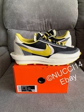 靴 Nike x sacai x UNDERCOVER LDWaffle SU Nike LD Waffle sacai Undercover Black Bright Citron Men's - DJ4877