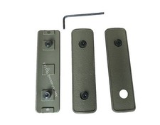Pack of 3 pieces OD Green 4" KEYMOD Rail Panel Section Cover ODG for AIRSOFT