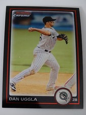 2010 Bowman Chrome #26 Dan Uggla Florida Marlins Baseball Card