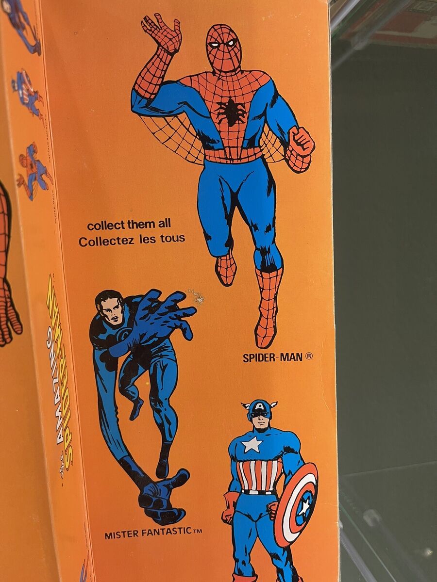 Mego Amazing Spider-man Marvel Comics 12 1/2 Inch 1977 Mego Amazing Spider-man Marvel Comics 12 1/2 Inch 1977