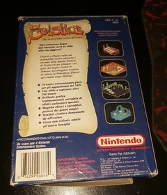 Solstice NES MATTEL ITALIAN NINTENDO COMPLETE MANUAL EVERYTHING NEAR PERFECT 