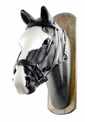 Harnais de cheval souple et rembourré modèle Livigno Hkm Sports