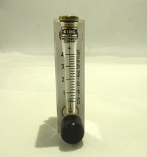 NEW KING INSTRUMENT 75301112C17 FLOWMETER 100PSI MAX FLOW METER