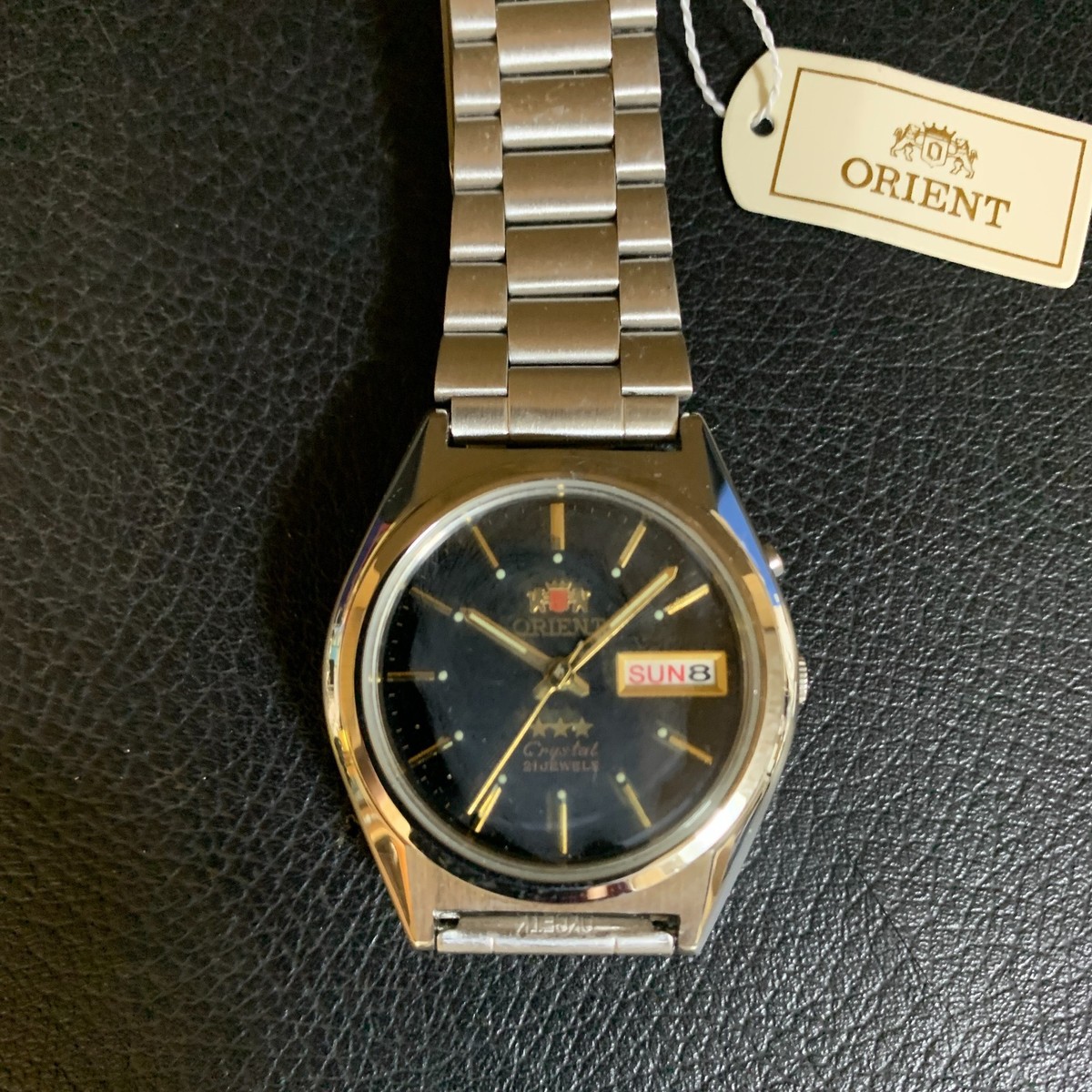 自動巻ORIENT 21JEWELS 469WA3-81 3連ジュビリーブレス 自動巻ORIENT 21JEWELS 469WA3-81 3連ジュビリーブレス