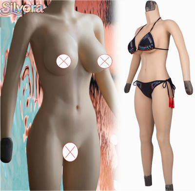 Silikon Body C/G Cup Brustformen Fake Vagina Hüftformend weiblicher Body Suit