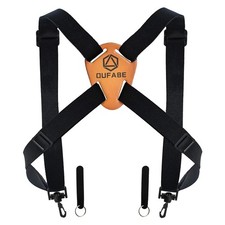Binocular Harness Strap, X-shaped Adjustable and Deluxe Bino Chest Straps for...
