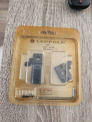 Leupold 50057 QR Two-Piece Steel Matte Browning A-Bolt Base