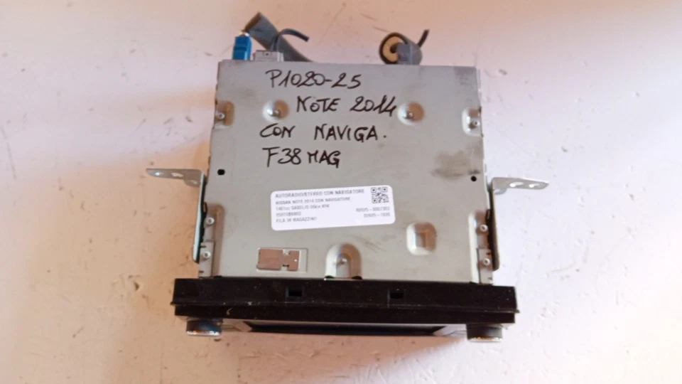 AUTORADIO PER NISSAN Note 2° Serie 25915BX80D (08>) - Immagine 2 di 4