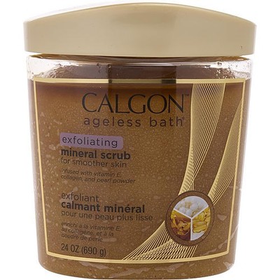 CALGON AGELESS EXFOLIATING MINERAL SCRUB 24 OZ WOMEN by Calgon
