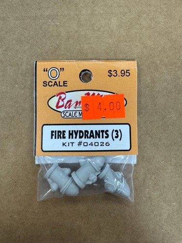 Bocas de incendio escala O (paquete de 3) molinos de barras modelos 04026 NUEVO | Zustand: New