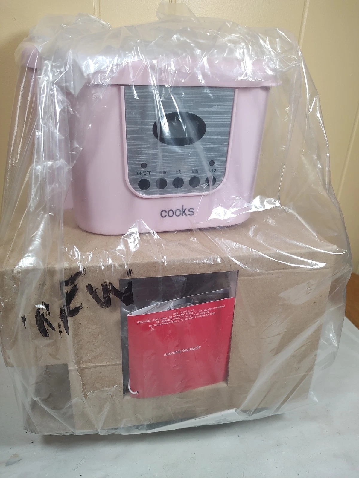 Cooks 12-Cup Programmable Digital Drip Coffee Maker PINK NOS!
