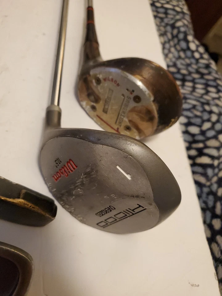 Wilson HT1000 Flow Weight Golf Clubs 4,5,6,8,9,P, + 4 More -10 Golf Clubs Total- - Image 4 of 4