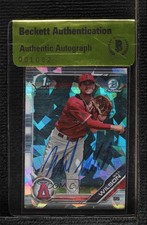BAS 2019 Bowman Chrome Draft Sapphire Edition Will Wilson #BDC-182 Auto 0c6