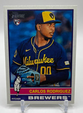 2025 Topps Heritage Carlos Rodriguez #452 SP (RC)