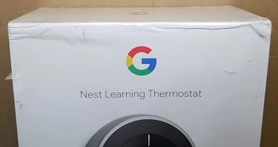 Google Nest Learning Thermostat Stainless Steel T3007ES 3rd Gen SEALED - Image 2 of 4