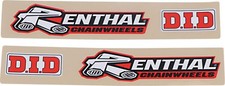 Factory Effex Universal Swingarm Graphics - Renthal/DID - 04-2426